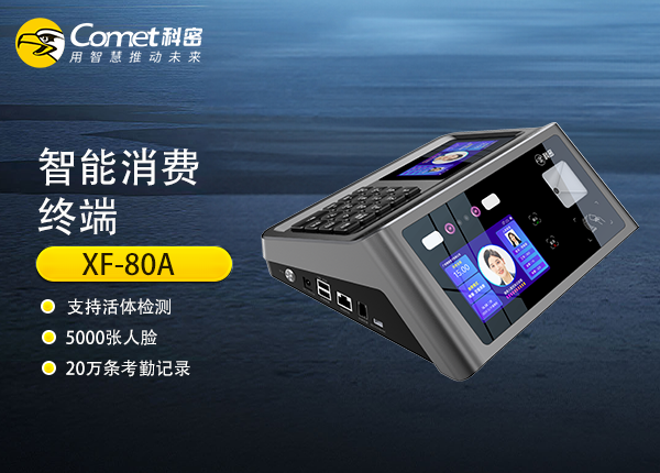(双4.3寸)XF-80A科密智能消费终端